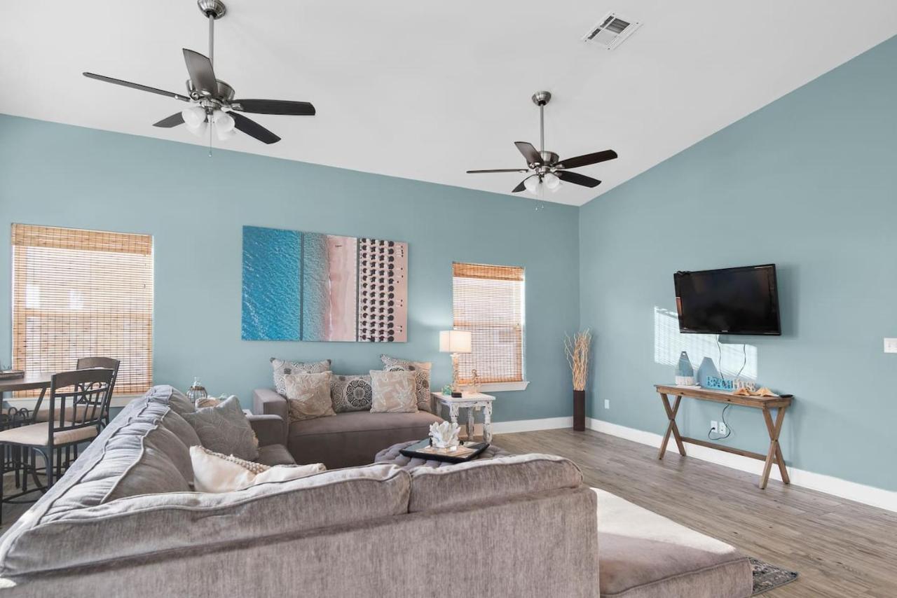 New 5 Bdrm W/Pool, Observation Deck Walk To Beach! Порт-Аранзас Экстерьер фото