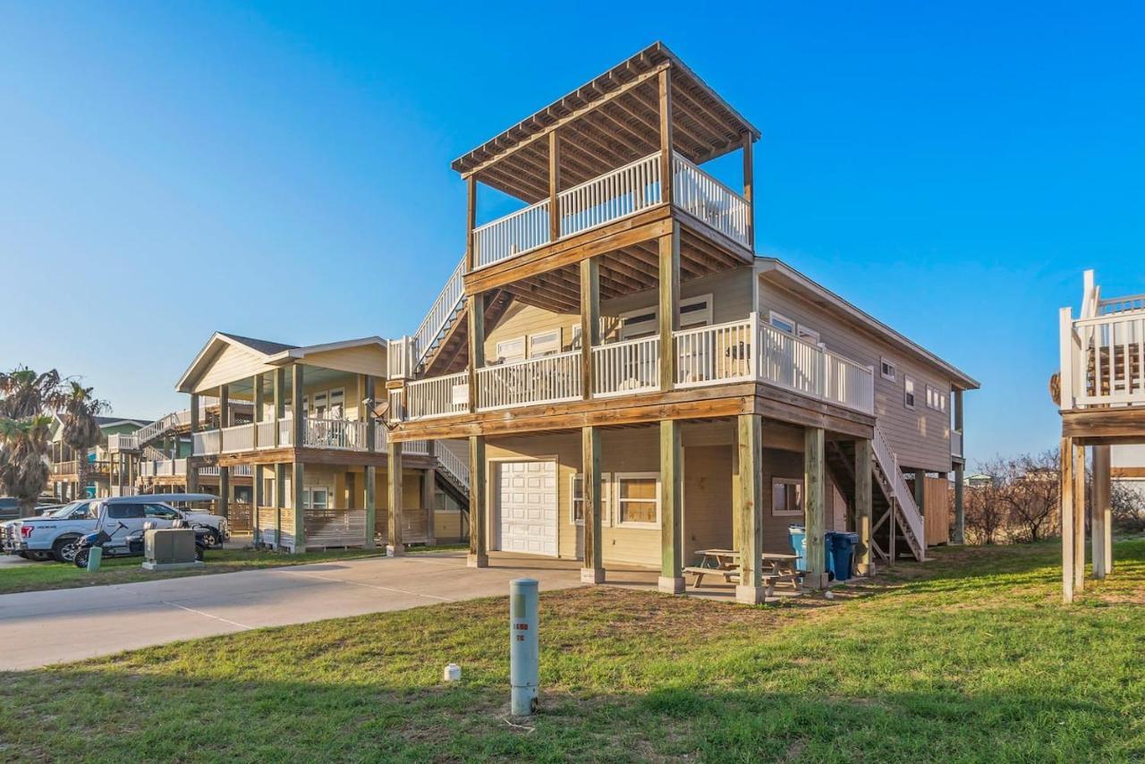 New 5 Bdrm W/Pool, Observation Deck Walk To Beach! Порт-Аранзас Экстерьер фото