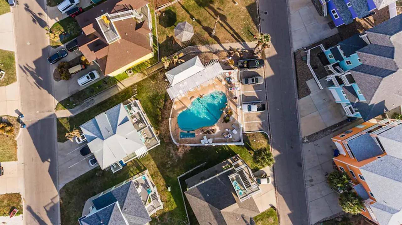 New 5 Bdrm W/Pool, Observation Deck Walk To Beach! Порт-Аранзас Экстерьер фото