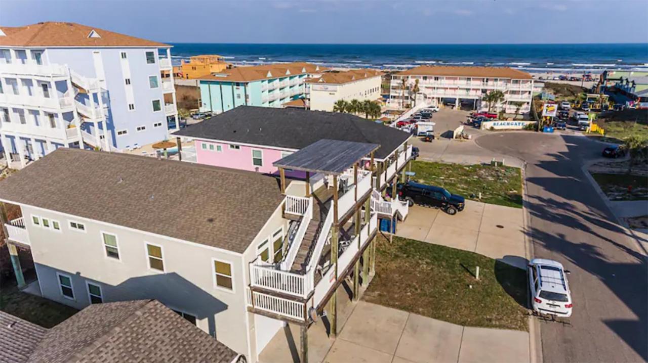 New 5 Bdrm W/Pool, Observation Deck Walk To Beach! Порт-Аранзас Экстерьер фото