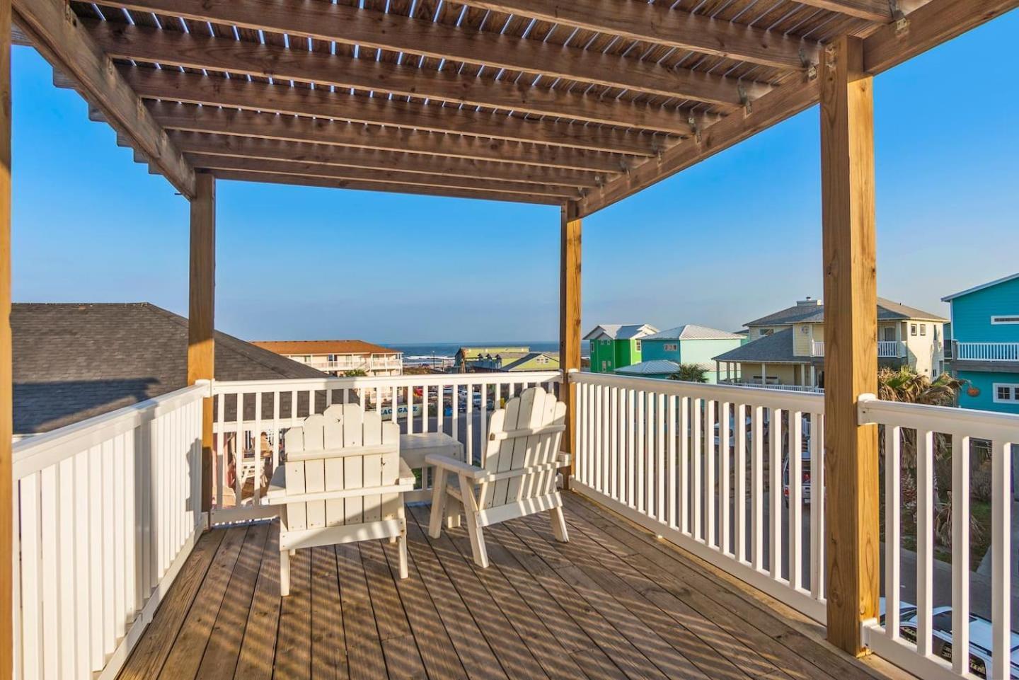 New 5 Bdrm W/Pool, Observation Deck Walk To Beach! Порт-Аранзас Экстерьер фото